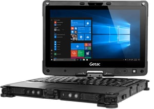 Getac V110 G5 Intel® Core™ i7 i7-8565U Hybryda (2w1) 29,5 cm (11.6") Ekran dotykowy Full HD 8 GB DDR4-SDRAM 512 GB SSD Wi-Fi 5 (802.11ac) Windows 10 Pro Włoski Czarny