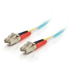 C2G 85549 InfiniBand-/fiberoptisk kabel 1 m LC OFNR Turkos