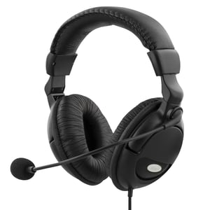 Deltaco HL-9 Headphones/Headset Wired Headband Calls/Music Black