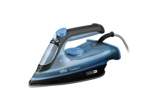 Braun FI3194BK Żelazko parowe Płyta ceramiczna 2400 W Czarny, Niebieski