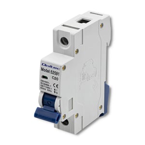 Qoltec 52591 installationsbrytare Miniatyrbrytare 1P