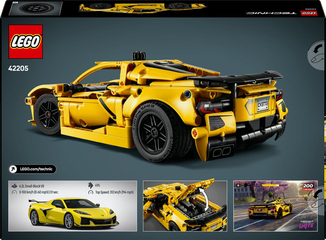 фото Блоковий конструктор LEGO Technic Chevrolet Corvette Stingray (42205)