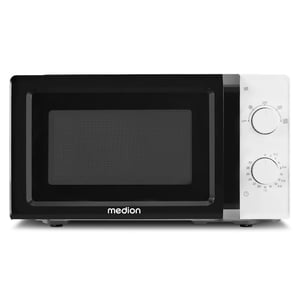 MEDION MD 11475 Czarny, Biały Mikrofalówka Solo Blat 20 l 700 W