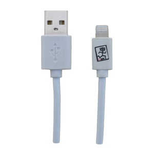 2GO 795781 kabel Lightning 1 m Biały