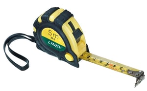 Linex MT5000 5 m Tape Measure, Black, Yellow