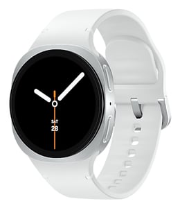 Samsung Galaxy Watch 8 3.3 cm (1.3") AMOLED 40 mm Digital 438 x 438 px Touchscreen 4G Silver Wi-Fi GPS