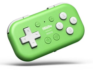 8Bitdo Micro Zielony USB Gamepad Android, Nintendo Switch, PC, iOS