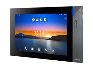 Fanvil i57A videodörrtelefon 25,6 cm (10,1") Rostfritt stål, svart