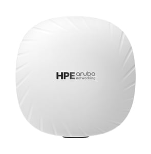 HPE Aruba Networking AP-555 (RW) Dual Radio 8x8/4x4 802.11ax Internal Antennas Unified Campus AP 5950 Mbit/s White PoE Support