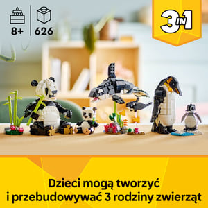 LEGO Creator Dzikie zwierzęta: rodzina pand