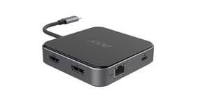 Acer 7-in-1 USB 4 Dongle Wired USB4 Black, Silver