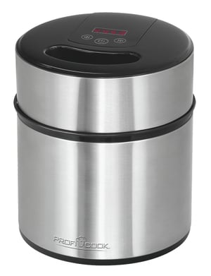 ProfiCook 501140 glassmaskin 1,8 l 12 W Svart, Rostfritt stål