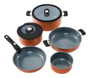 Resto Kitchenware 95801 zestaw patelni i garnków 8 szt.
