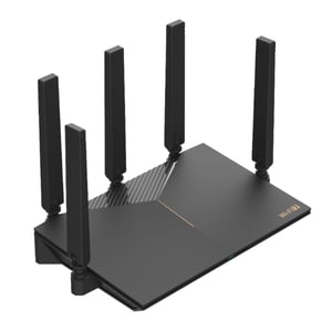 Strong ROUTERBE3600 WIFI7 Wireless Router, 2.5 Gigabit Ethernet, Dual-band (2.4 GHz/5 GHz), Black