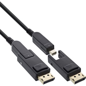 InLine 17210O kabel DisplayPort 10 m Mini DisplayPort / DisplayPort Czarny