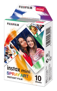 Fujifilm Instax MINI Spray Art Film, mehrfarbig