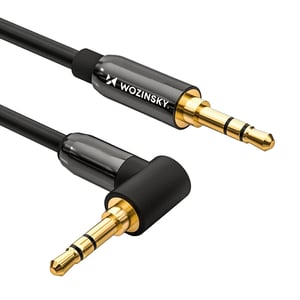Wozinsky 5907769307423 kabel audio 1,5 m 3.5mm Czarny