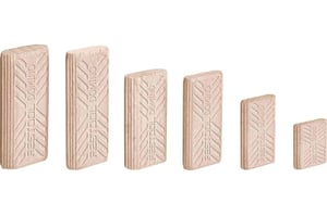Festool 493296 expansion dowel, 1,800 pcs. Cookie Beech