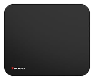 GENESIS Control 500 S Logo Gaming-Mauspad Schwarz