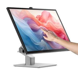 ALOGIC 32C4KPDTF Computer Monitor, 81.3 cm (32"), 3840 x 2160 px, 4K Ultra HD, Touchscreen, Silver