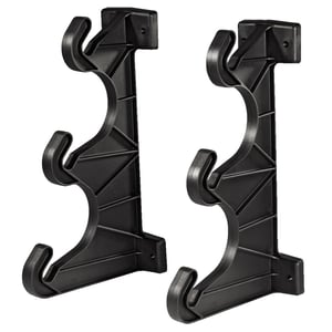 Hama Triple Bracket, Black, Plastic