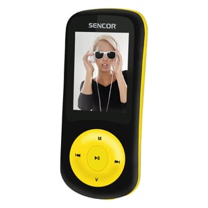 Sencor SFP 5870 BYL MP3/MP4 Player 8 GB MP4 Player Black, Yellow