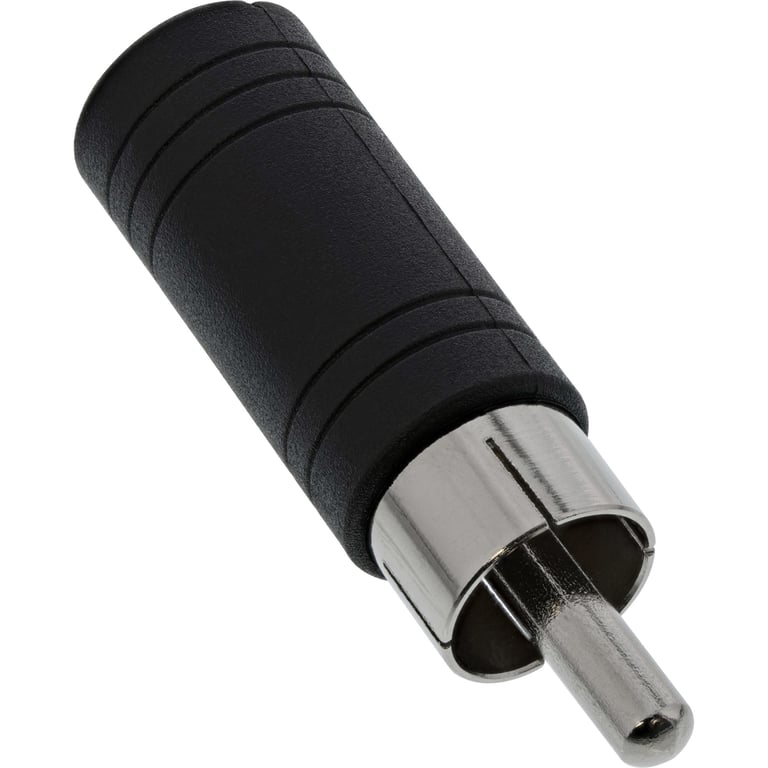InLine 99325 przejściówka do kabli 3.5mm jack female RCA Czarny