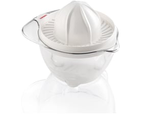 Leifheit ComfortLine Citrus Juicer, Clear Plastic, White