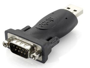 Equip 133382 USB-A-zu-RS-232-Kabeladapter, schwarz