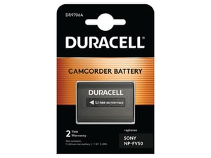 Duracell DR9706A batteri för kamera/videokamera, litiumjon (Li-Ion), 700 mAh