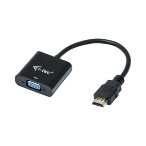 i-tec HDMI2VGAADA Kabeladapter 0,15 m HDMI-VGA Schwarz