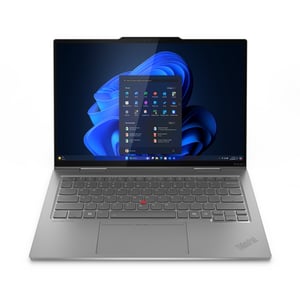 Lenovo ThinkPad X1 2-in-1 Gen 10 Aura Edition Copilot+ PC Intel Core Ultra 7 258V Hybryda (2w1) 35,6 cm (14") Ekran dotykowy 2.8K 32 GB LPDDR5x-SDRAM 1 TB SSD Wi-Fi 7 (802.11be) Windows 11 Pro Niemiecki Szary