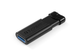 Verbatim PinStripe USB-minne 256 GB USB Typ A 3.2 Gen 1 (3.1 Gen 1) Svart
