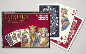 Piatnik Luxury Playing Cards, 55-piece set