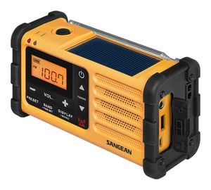 Sangean MMR-88 radio Przenośny Cyfrowy Czarny, Żółty