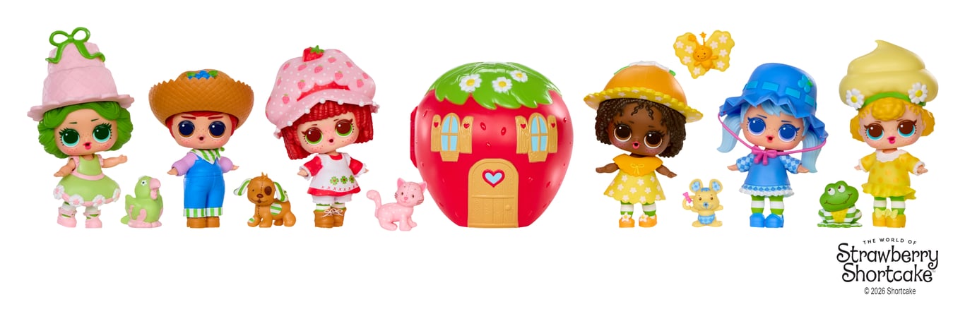 L.O.L. Surprise! Loves Strawberry Shortcake Tots
