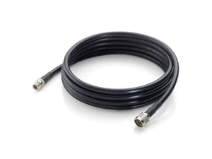 LevelOne ANC-4160 kabel koncentryczny 6 m Czarny