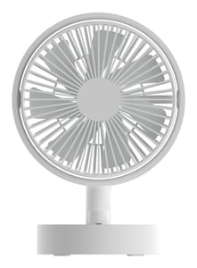 Techly IC-FAN-DSK2W Raumventilator, weiß