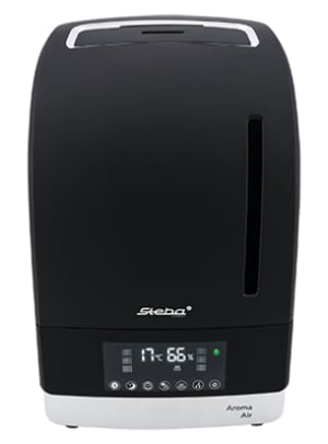 Steba LB 10 nawilżacz powietrza Ultradźwiękowy 6 l Czarny, Srebrny 70 W