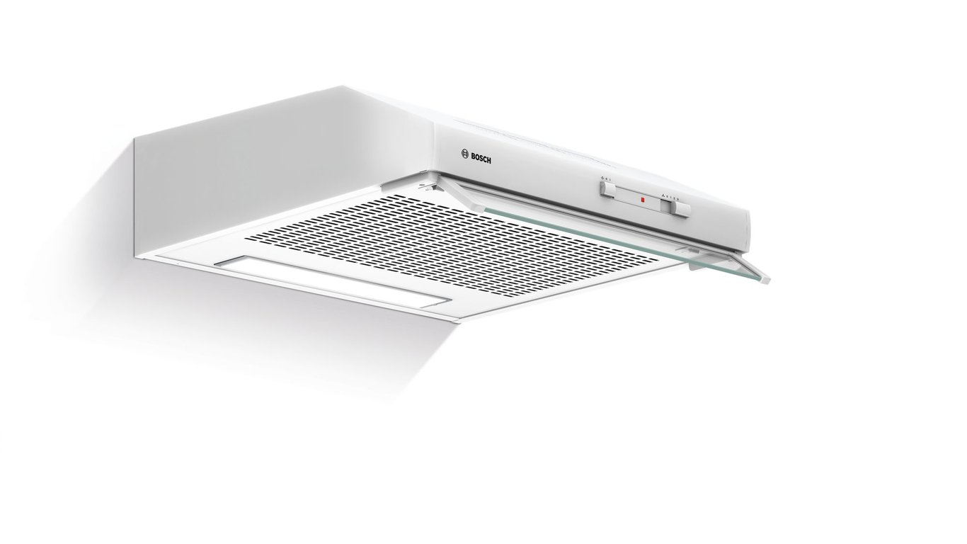 Bosch Serie 2 DUL62FA21 okap kuchenny Naścienny Biały 250 m³/h