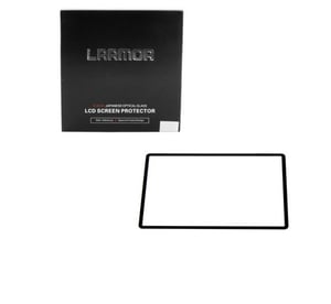 Larmor 4375073 Camera Screen Protector, Black, Transparent, Nikon