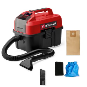 Einhell TE-VC 18/10 Li-Solo 10 l Svart, Röd