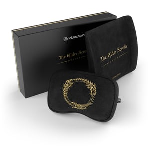 noblechairs The Elder Scrolls Online Cushion Set, Black, 2-piece