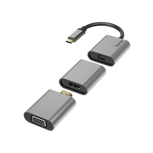 Hama 00200306 Externe USB-Grafikkarte 4096 x 2160 px Grau