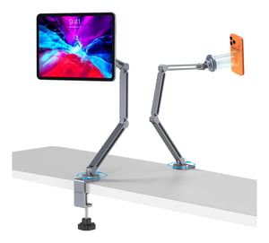 4smarts ErgoPro Uchwyt pasywny Telefon komórkowy/Smartfon, Tablet/UMPC Szary
