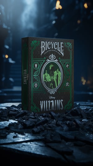 Bicycle Disney Villains karta do gry 56 szt.