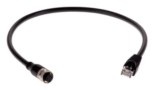 Axis 01793-001 kabel sieciowy Czarny 0,5 m Cat5e