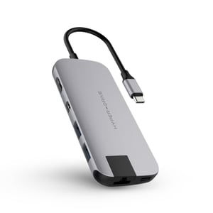 HYPER HyperDrive SLIM USB 3.2 Gen 1 (3.1 Gen 1) Type-C Czarny, Szary