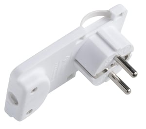 Microconnect PESCHPLUG-W-Adapter für F-Stecker, weiß