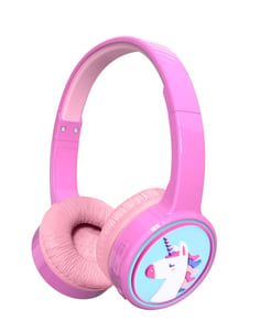 Denver BTH-106P hörlurar/headset, trådbundna och trådlösa, huvudband, samtal/musik via Bluetooth, rosa